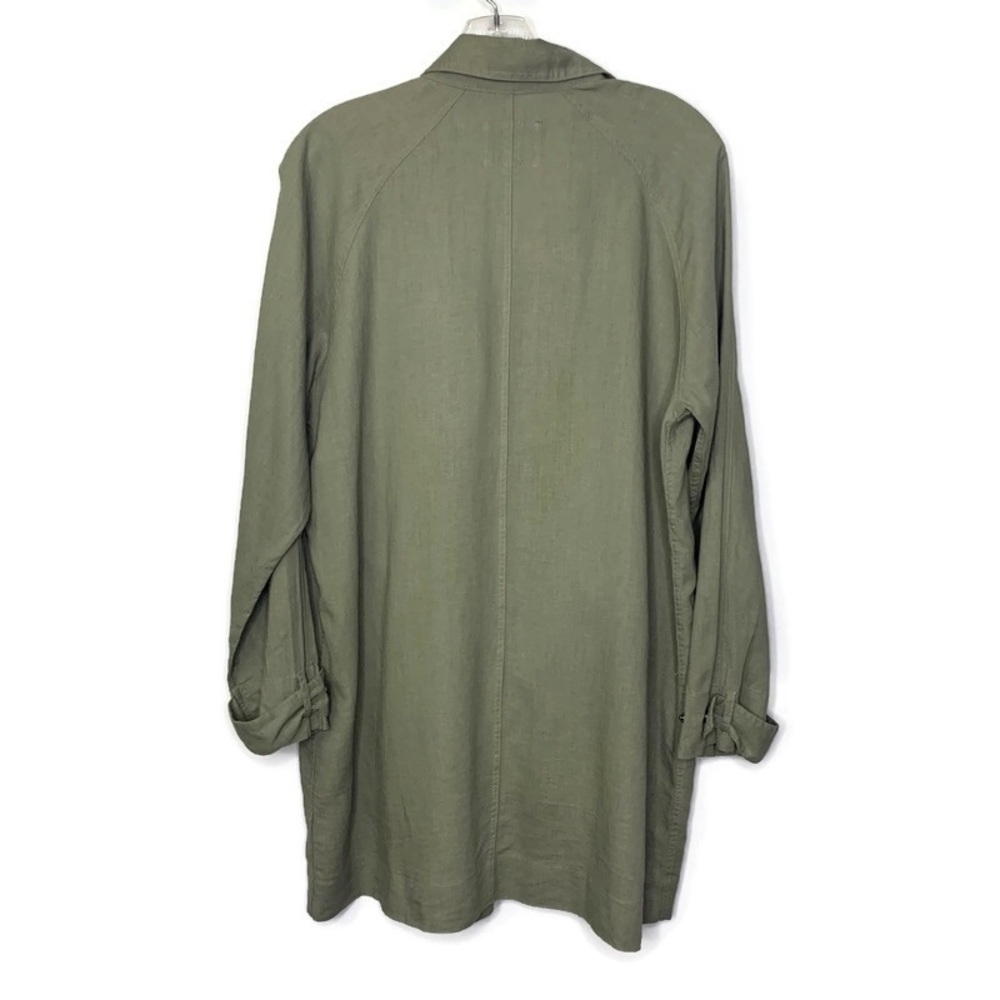 Rails Women’s Snap Front “Nadia” Sage Green Long … - image 3